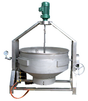 燃氣(刮底攪拌式)可傾式夾層鍋